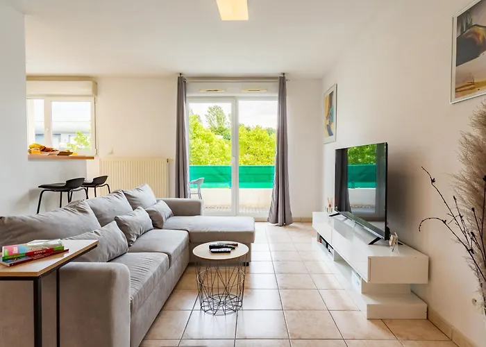 公寓 Le Petit Oranger - Appt Avec Balcon *